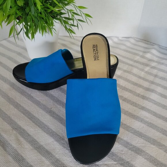 Kenneth Cole Wedge Slides - Picture 1 of 10